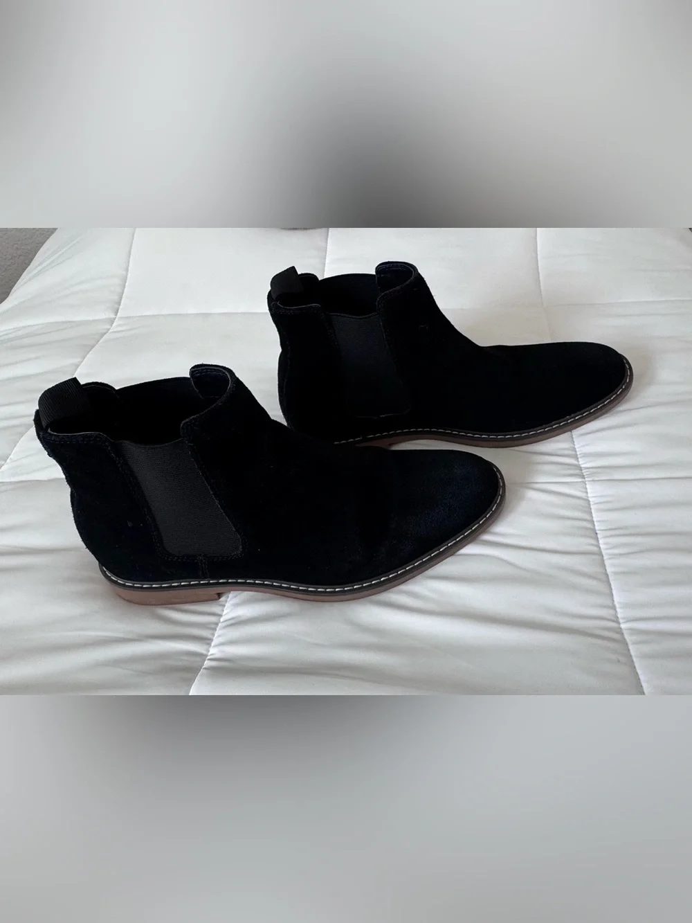 Abound Black Suede Chukka Boots Men Size 9”